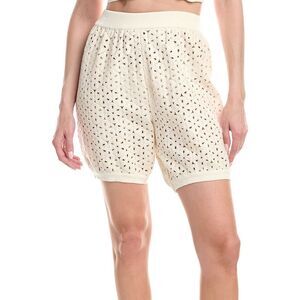 Agua Bendita Womens  Edi Knit Short, White